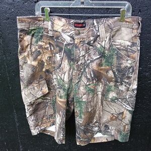 Wolverine Men's Cargo Shorts - Camouflage Size 36